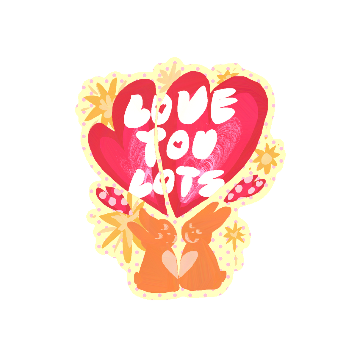 love you lots! sticker ❤︎⁠