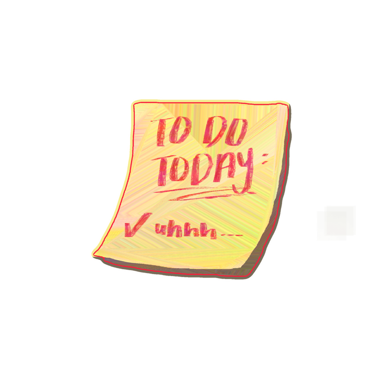 to do list sticker ✏