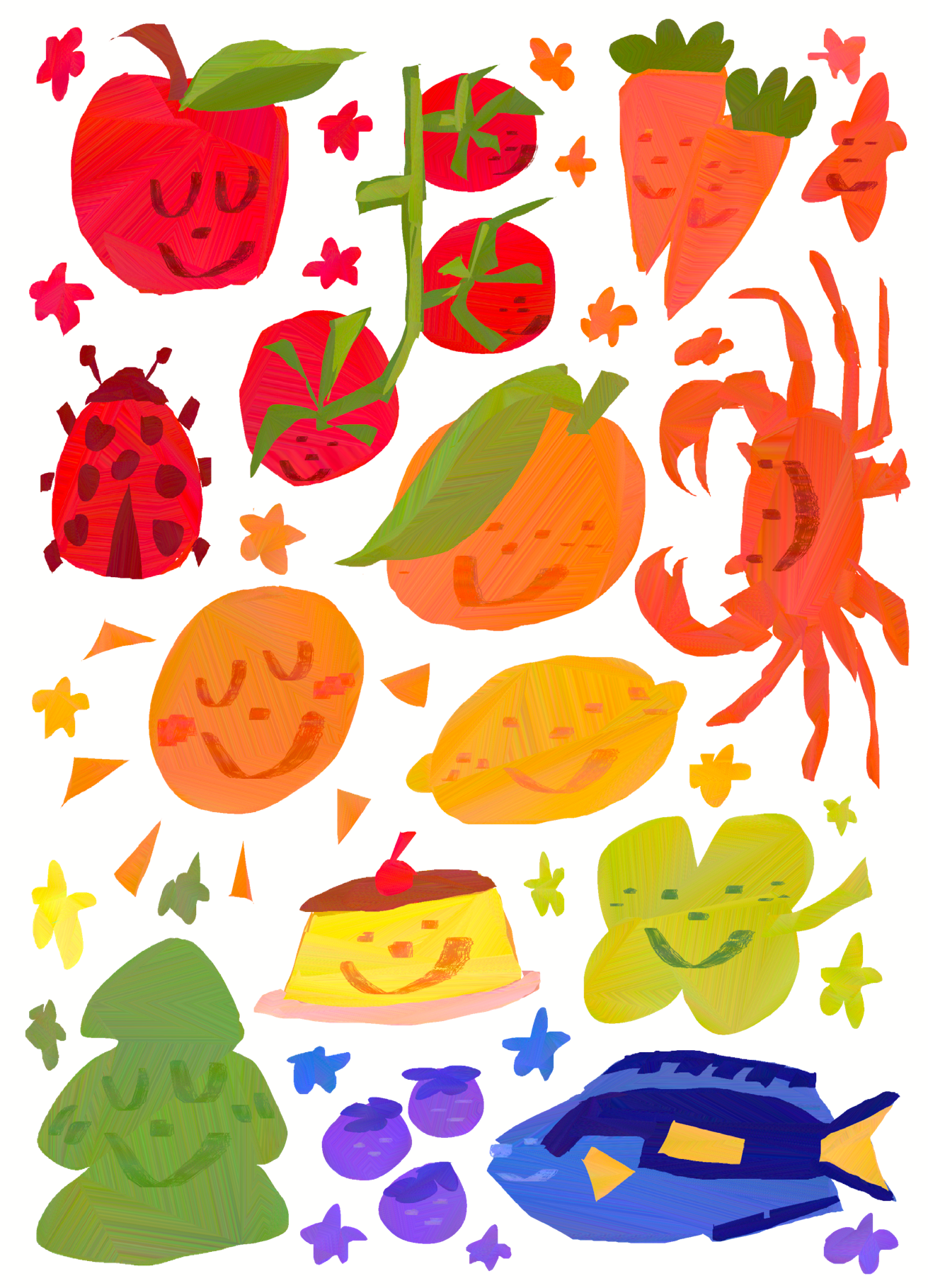 in rainbows ⋒